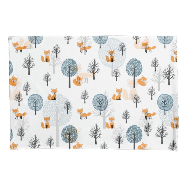 Raposa Florestal: Fundo Branco Vintage (Frente)