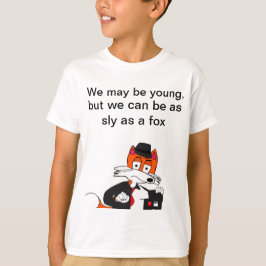 Raposa Fugitiva - Camiseta Infantil