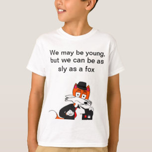 Raposa Fugitiva - Camiseta Infantil