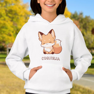 Raposa Sorridente Pequena e Fofa com Nome Personal