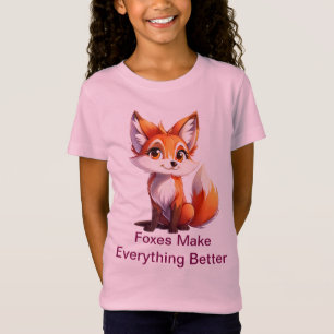 Raposa Torna Tudo Melhor - Camiseta De Animais Bon