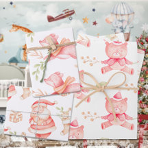 Raposa Vermelha do Urso Vermelho de Festa de Natal