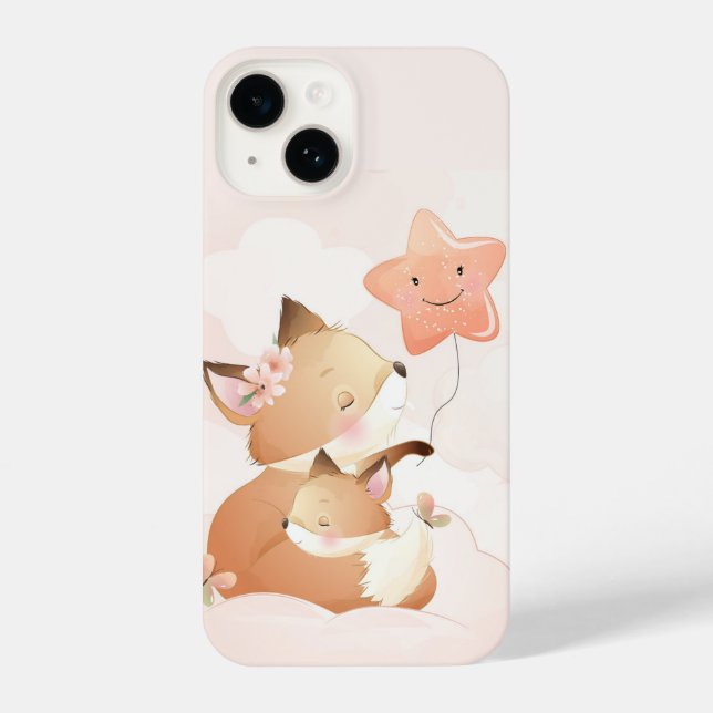 Raposas de animação bonitas raposas animais (Verso)