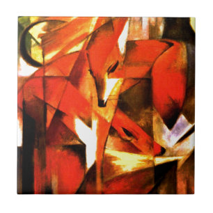 Raposas de Franz Marc Fine Art