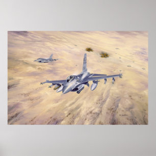 Raposas dos pântanos por David Poole Impressão