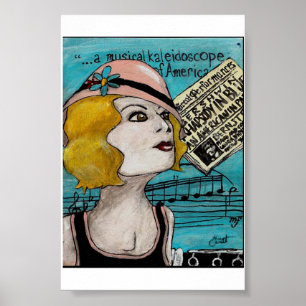 Rapsódia no poster azul