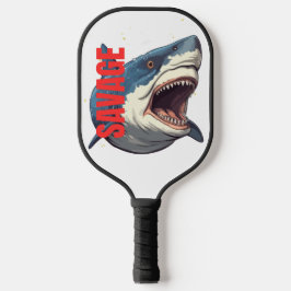 Raque de Pickleball Ataque de Tubarão