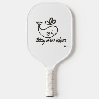 Raque de pickleball branca clássica B3lly