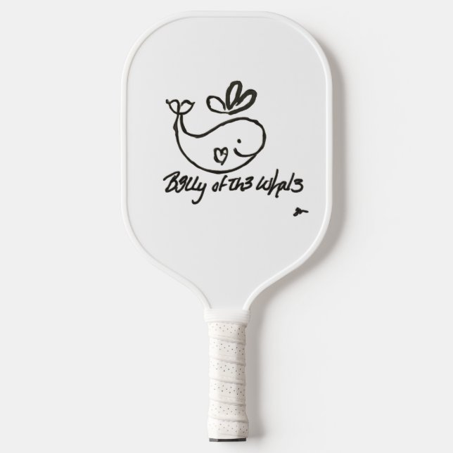 Raque de pickleball branca clássica B3lly (Front)