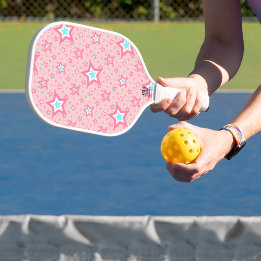 Raque de Pickleball com Estrela