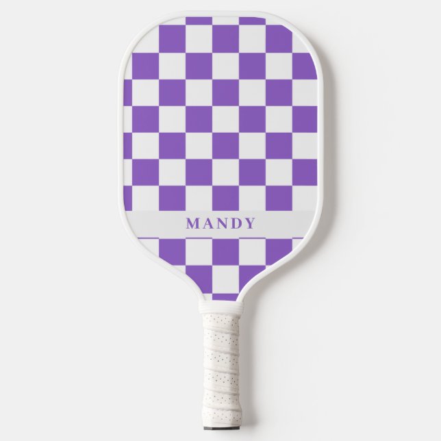 Raque de Pickleball com Nome Personalizado e Xadre (Front)
