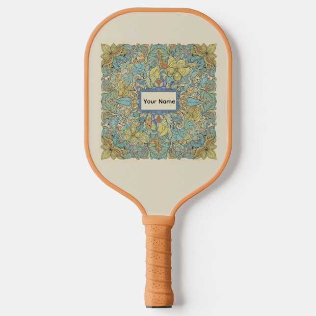 Raque de Pickleball em Fibra de Carbono com Nome P (Front)