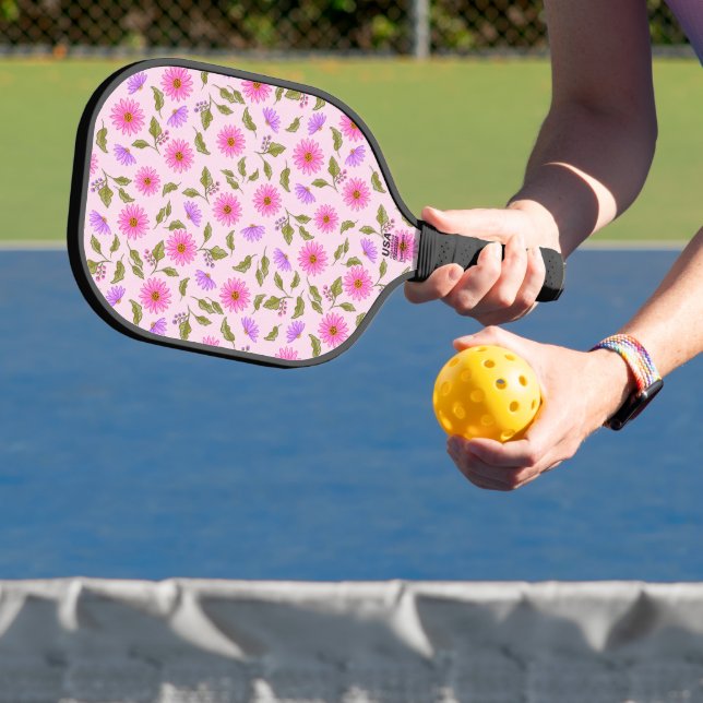 Raque de Pickleball Flor de Lací Floral Rosa (Insitu)
