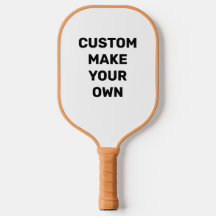 Raque de PICKLEBALL personalizada em branco - MARR