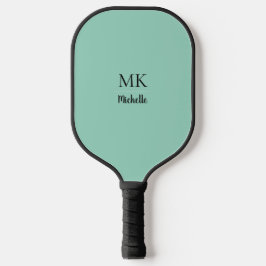 Raque de Pickleball Personalizada Minimalista Verd