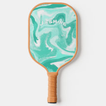 Raquete de Pickleball Azul Turquesa e Branco Coste