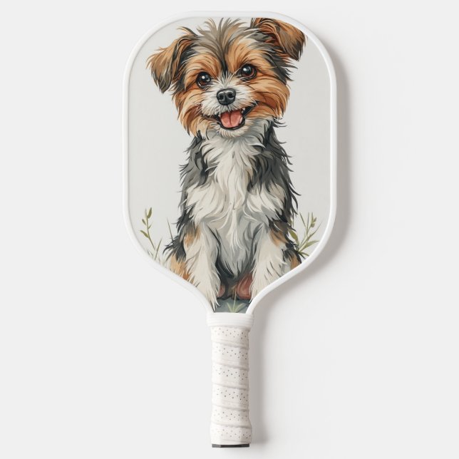 Raquete de Pickleball de Cachorrinho Brincalhão (Front)