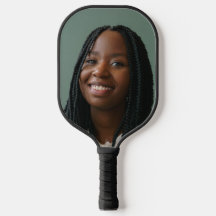 Raquete de Pickleball de Foto Personalizada Modern