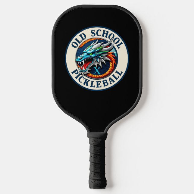 Raquete de Pickleball - Dragon X Old School Pickle (Front)