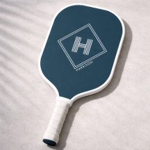 Raquete de Pickleball | Inicial Geométrica Moderna