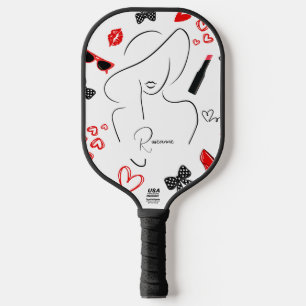 Raquete de Pickleball Monograma Fashionista
