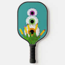 Raquete de Pickleball Olhos Peludos