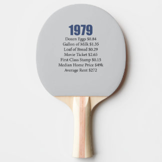 RAQUETE DE PING PONG 1979