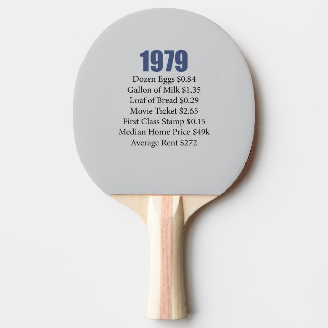 RAQUETE DE PING PONG 1979 (Frente)