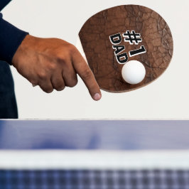 Raquete De Ping Pong #1 Dad Leather-look