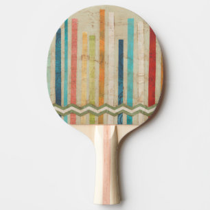 Raquete De Ping Pong 2 Cercas de Papel IV
