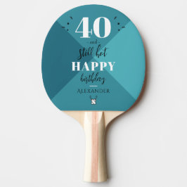 Raquete De Ping Pong 4O e ainda quente