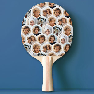 Raquete De Ping Pong 6 Fotografia Collage honeycomb - BE DOENTE