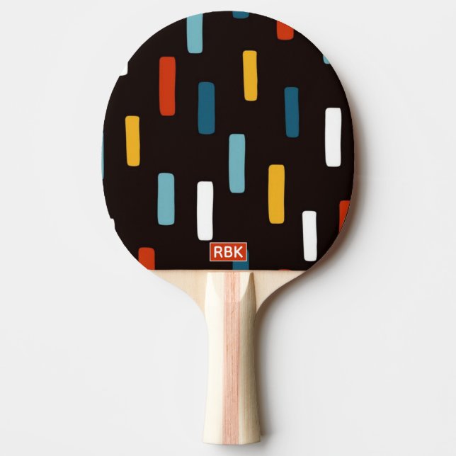 Raquete De Ping Pong 90s Street Icons seamless scandinavian pattern (Frente)