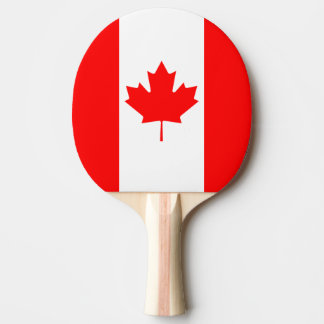 Raquete De Ping Pong A bandeira canadense, Canadá