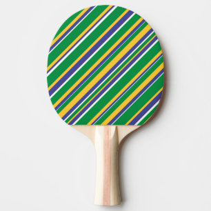 Raquete De Ping Pong A bandeira de Brasil inspirou o teste padrão