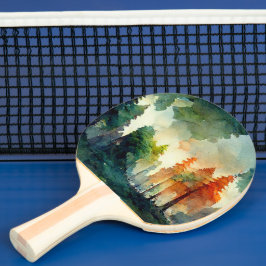 Raquete De Ping Pong A Floresta (natureza)