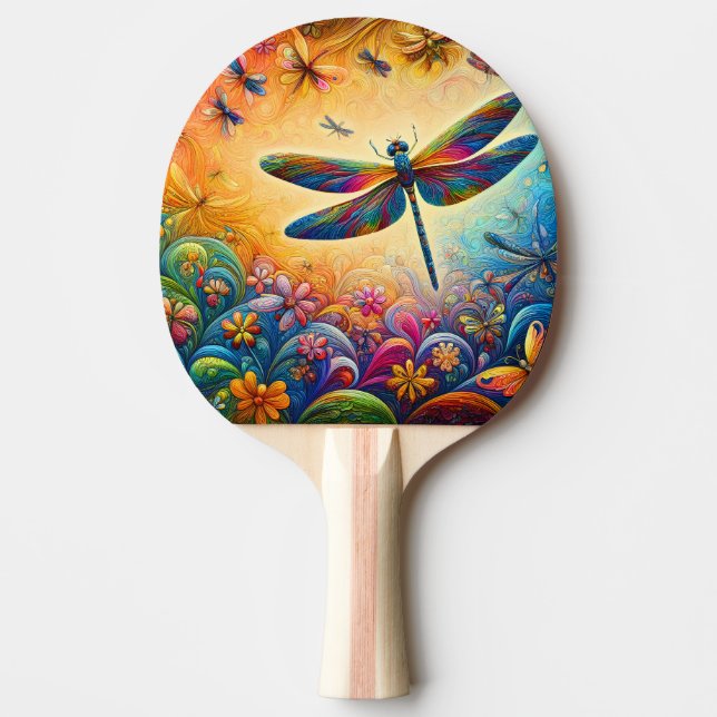 Raquete De Ping Pong A Viagem da Dragonfly (Frente)
