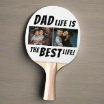 Raquete De Ping Pong A vida do pai é o melhor pai das fotos da vida 2<br><div class="desc">A vida do pai é a melhor vida 2 fotos que o padre Ping Pong Paddle tem. Este remo personalizado de pingue-pongue é o presente perfeito para qualquer pai que saiba que ser pai é a melhor coisa que já lhe aconteceu. O design apresenta a citação "A vida Pai é...</div>