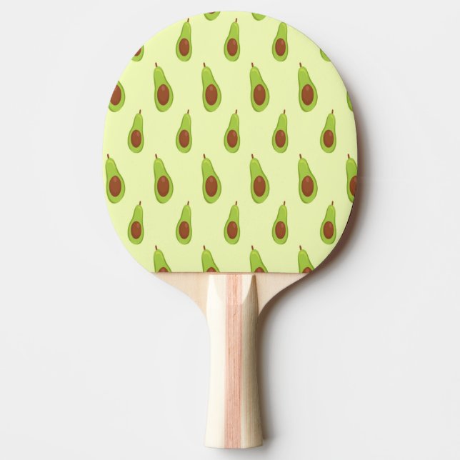 Raquete de Ping Pong Abacate Verde (Frente)