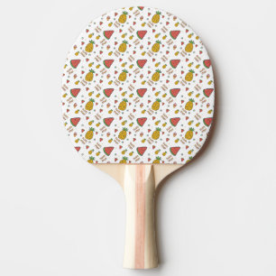 Raquete De Ping Pong abacaxi engraçado