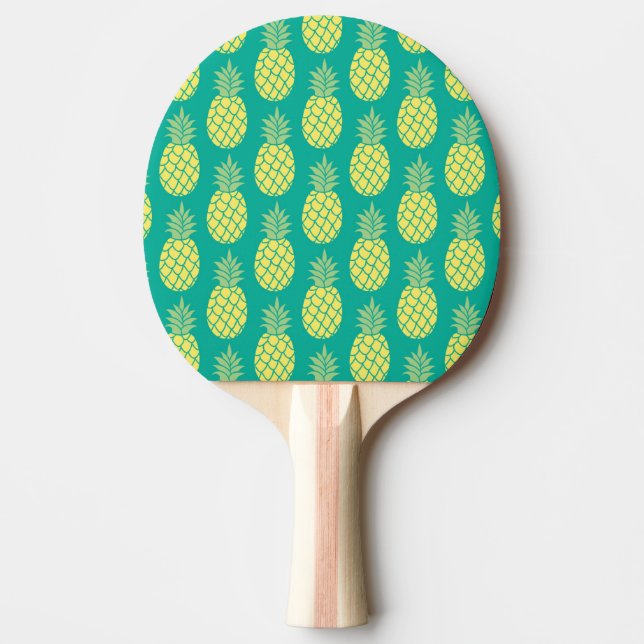 Raquete De Ping Pong Abacaxis Pastel (Frente)