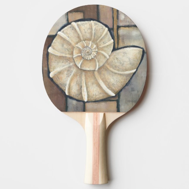 Raquete De Ping Pong Abalone Shell (Frente)
