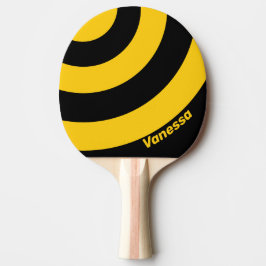 Raquete De Ping Pong Abeille de Sécurité Círculo Nostálgico com Listras