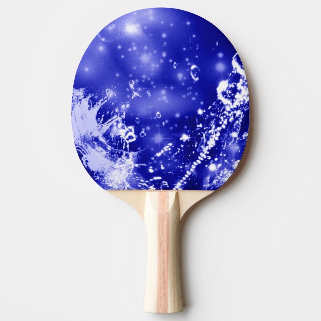 Raquete De Ping Pong Abertura Azul Escuro (Frente)