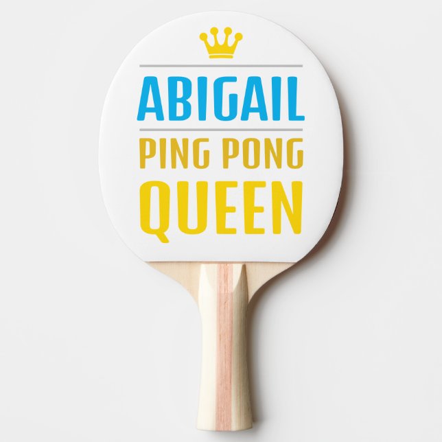 Raquete De Ping Pong Abigail (Frente)
