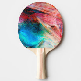Raquete De Ping Pong Abstrato