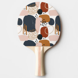 Raquete De Ping Pong Abstrato