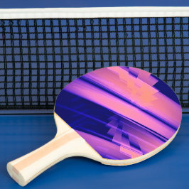 Raquete De Ping Pong Abstrato