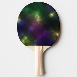 Raquete De Ping Pong Abstrato Galaxy Constellations Arte Digital: I