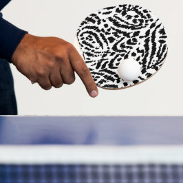 Raquete De Ping Pong Abstrato Jungle